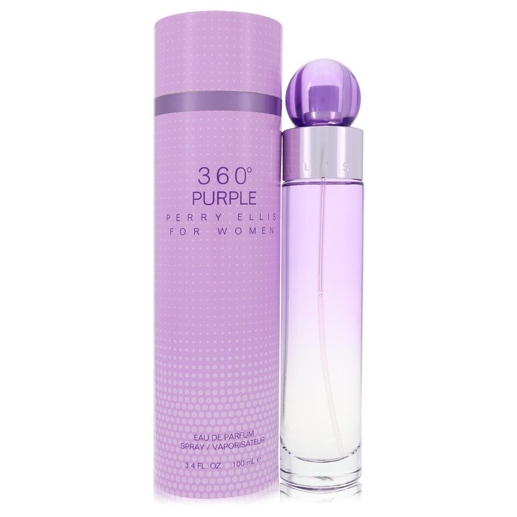 Perry Ellis 360 Purple by Perry Ellis Eau De Parfum Spray 3.4 oz Perry Ellis 360 Purple by Perry Ellis Eau De Parfum Spray 3.4 oz